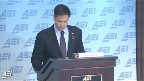 Senator Rubio Delivers Major Foreign Policy Speech At AEI