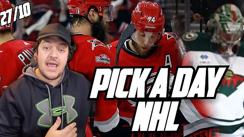 WASHINGTON CAPITALS & CAROLINA HURRICANES🔥🔥|| Pick a Day Day 4!🏆🏆 #nhlbettingtips #nhlbettingtips