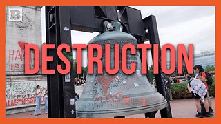 Anti-Israel Protesters Vandalize Freedom Bell, Trash Columbus Memorial