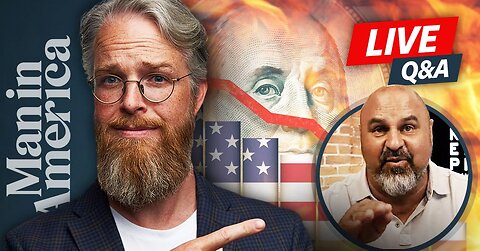 LIVE Q&A: HOW TO SURVIVE ECONOMIC COLLAPSE WITH DR.KIRK ELLIOT| MAN IN AMERICA 7.16.24 10pm