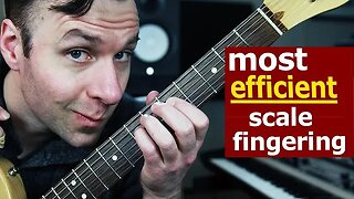 Best Left Hand Fingering for Playing Scales on the Guitar (how to shift positions)