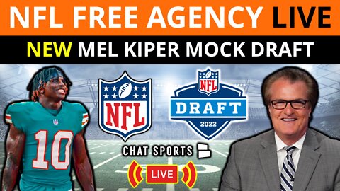 NFL Free Agency News, Rumors, Trades, Mel Kiper Mock Draft, Tyreek Hill | LIVE Q&A