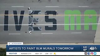 Artists to paint BLM murals Saturday