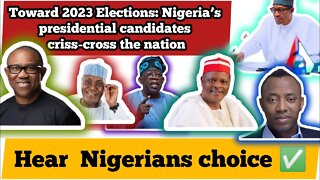 Towards 2023 Elections: Nigeria’s presidential candidates criss-cross the nation