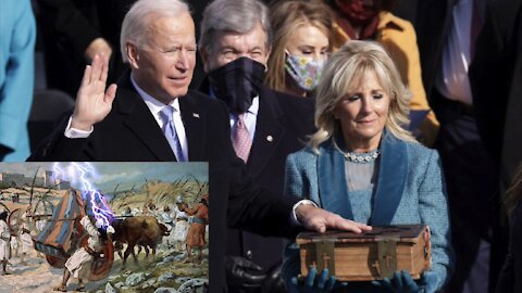 Biden Put His Hand on the "Ark" of God!