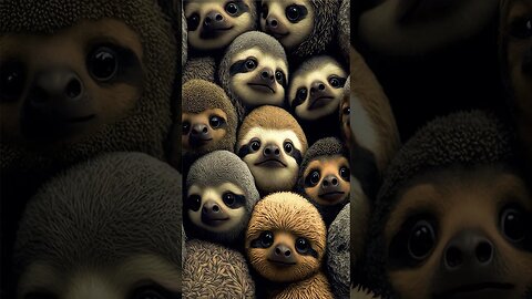 #cute #sloth #animation #shortvideo #shorts #samsungmobile #dark #forest