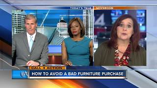 Call for Action: How to avoid a bad furniture purchase
