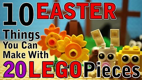 10 Easter things You Can Make With 20 Lego Pieces
