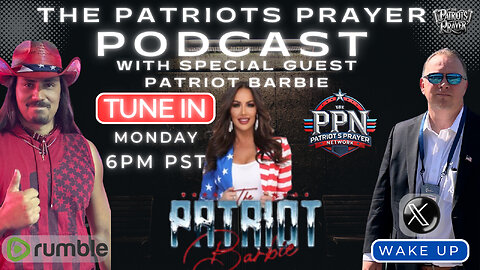 The Patriots Prayer Live W/ Special Guest Lindsey Graham AKA Patriot Barbie