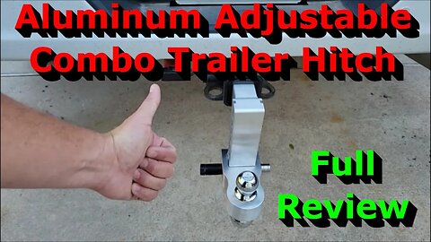 Why I Really Like This Adjustable Trailer Hitch! Full Review