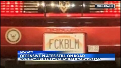 Hawaii Man Refuses To Surrender FCK BLM License Plate
