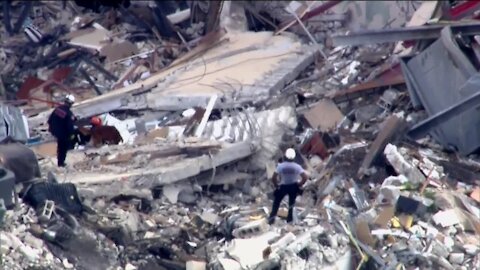 Miami-area building collapse update: 4 confirmed dead, 159 still missing