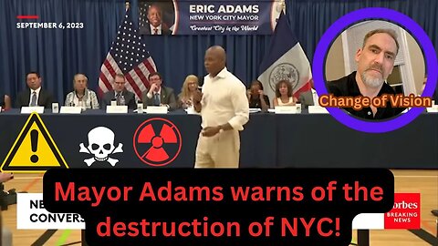 Mayor Eric Adams has a dire warning about the destruction of NYC!
