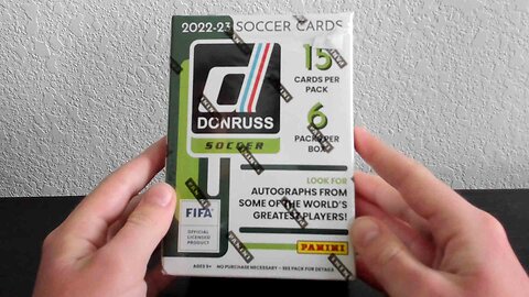 2022-23 Donruss soccer card blaster box opening