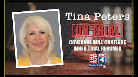 DAY 8 PART 1 - Tina Peters Trial (PRE CLOSING - FIRST 45MINS ONLY)