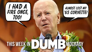 This Week in DUMBmocracy: Joe Biden Uses CANNED SPEECH To Connect With Maui Wildfire Victims