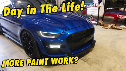 Delivering @goonzquad Freshly Painted mustang | 23rd Vlog 1