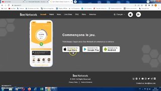 Gagner Crypto Bee Jouant Jeux Minage Application Projet