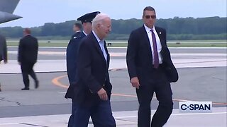 After Week Of Scandals, Biden Refuses To Take Questions As He Leaves Beach For Trip To Europe