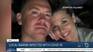 Local Marine infected with COVID-19