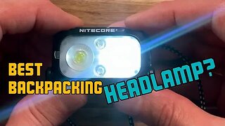 Best Backpacking Headlamp? Nitecore NU25 UL