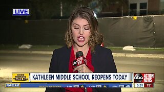 Kathleen Middle School reopens after tornado damages school