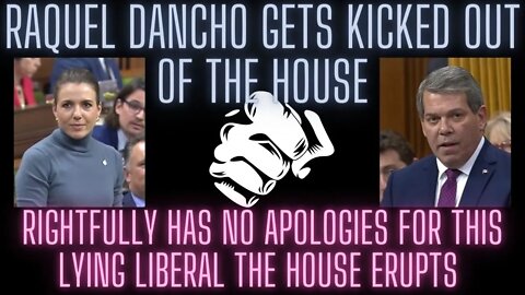 EVERYONE LOSES IT Raquel Dancho gets kicked out Rightfully has no apologies for this lying liberal