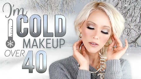 "I'm Cold" Makeup Tutorial Over 40 | Rare Beauty Positive Light Highlighter & Under Eye Brightener