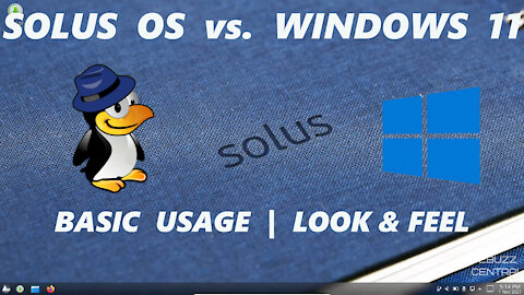 Solus OS vs. Windows 11 | Linux vs. Windows 11 | Basic Usage | Look & Feel