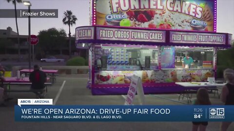 We're Open Arizona: Fair vendor brings funnel cakes, ice cream, other fair foods to Fountain Hills