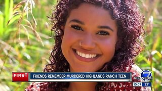 Friends remember murdered Highlands Ranch teen