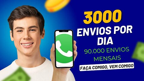 🔴 100 Envios POR CHIP sem Limites, AO VIVO CADASTRANDO CHIP, olha como eu configuro tudo