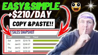 Get Paid +$210/Day Using This COPY & PASTE METHOD! (Make Money Online 2023)