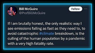 London Climate Professor Calls For ‘Culling Of Human Population By Pandemic With Very High