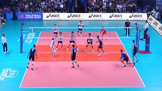 Volleyball Japan vs Italy Amazing Match Highlights 1