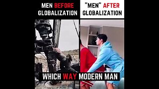 Men before and Now. which way modern man