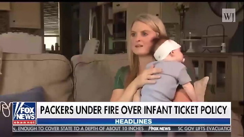 Desperation: NFL Team Decides 15-Week-Old Baby Should Be Charged Full Price for Ticket