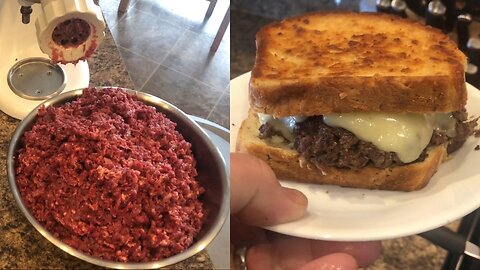 Making, Cooking, and Eating Elk Burger