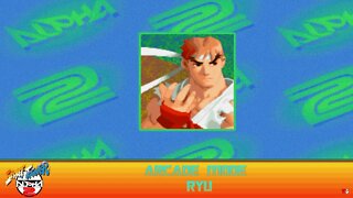 Street Fighter: Alpha 2: Arcade Mode - Ryu