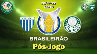 Pós-Jogo Avaí X Palmeiras - 26/06 - 18h15