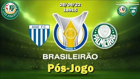 Pós-Jogo Avaí X Palmeiras - 26/06 - 18h15