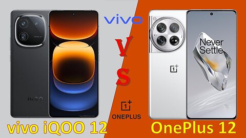 vivo iQOO 12 VS OnePlus 12 | Full Comparison | Which is Better? | @technoideas360