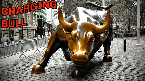 Charging Bull - Bowling Green - New York City - with animated map