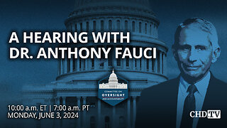 A Hearing With Dr. Anthony Fauci | June 3