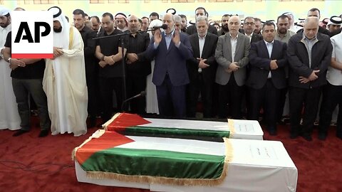Funeral held for slain Hamas leader Ismail Haniyeh in Qatar | VYPER