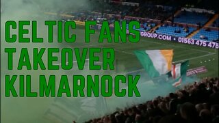 Celtic Fans at Rugby Park (Highlights) | Kilmarnock 1 - 4 Celtic | 16/04/2023