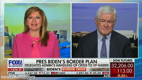 Newt Gingrich on Fox Business Network's Mornings with Maria | March 25, 2021