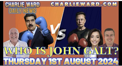 CHARLIE WARD DAILY NEWS BRIEF- ELON VS MADURO CAGE FIGHT. TY JGANON, SGANON