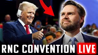 🔴LIVE NOW: JD Vance and Trump Speaking at the RNC Convention