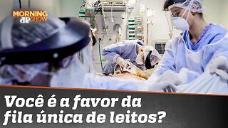 Brasil deve implementar FILA ÚNICA de leitos por coronavírus?